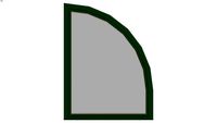 RT10 - Double Hung Round Top Direct Glaze