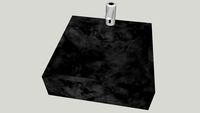 400mm x 400mm bluestone sink with faucet