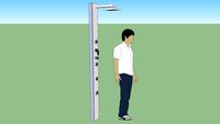 Column Neos IV Single-lever 210x2200