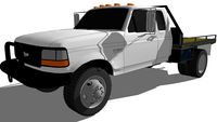 1994 Ford F350 4x4 Flatbed