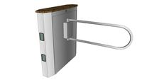 The Executive Waist High Turnstiles EX200-Z-ADA Swing Gate Handicapped