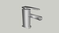 Single lever basin mixer