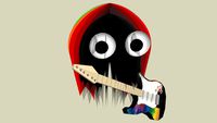 Rainbow Rocker Fuzzy