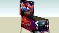 Corvette pinball machine