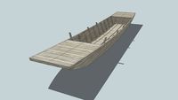Sampan / Asian river-boat