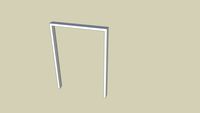 Kusen Pintu 6/15 140 Cm
