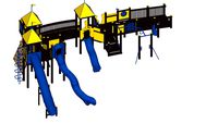 LANCELOT Playground Equipment by Play Mart - Mega