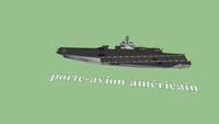 porte-avion américain(USS Saratoga CV-60)