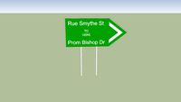 Roundabout Guide Sign SW