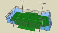 Pistal de Padel de Cristal
