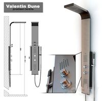 Shower panel Valentin Dune
