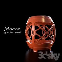 Baker_Macao garden seat
