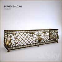 Forged balcony