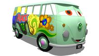 Disney Cars - Fillmore (The Hippie Van)