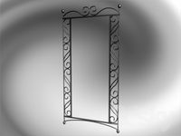 wrought mirror