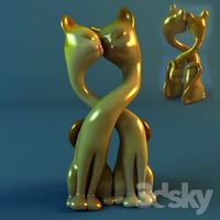 Cat figurine