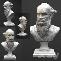 Bust Tolstoy