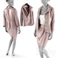 Silk costume