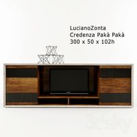 Wardrobe LucianoZonta TV, books