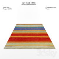 Sunset rug by Matthew Williamson