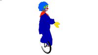 2D clown
