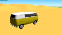 SketchyPhysics Volkswagen T1 Samba Bus