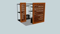 Walk-in Closet Squarish