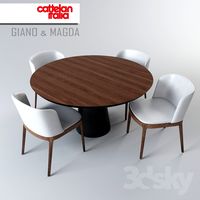 GIANO table and chair MAGDA