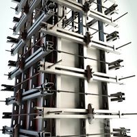 Vertical formwork
