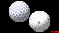 Floret Geodesic Tessellation {4,0}
