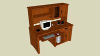 Computer Desk with Computer