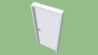 PORTA ABRINDO PARA DIREITA