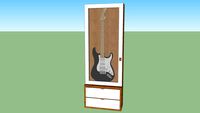 Estante de parede para guitarra-JF
