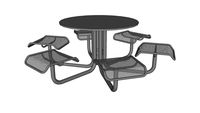 Carousel 6 Seat Table