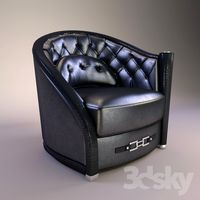 Armchair FORMITALIA Chocolate