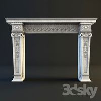 Portal under the fireplace