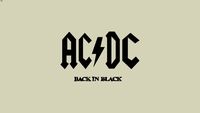 AC/DC back in black