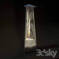 Outdoor gas heater