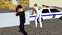 Shootout at a small house