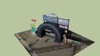 Stealth Entrance Tyre