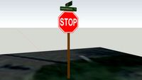 Stop Sign / Street Name Sign