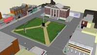The city of Hill Valley ( Back to the future ) - 1955