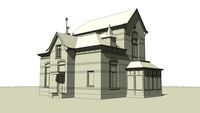 Dutch Jugendstil house (exterior)