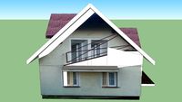 single family house in Warsaw suburbs