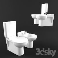 Toilet and bidet Duravit - Foster