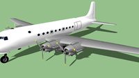 Template - Douglas DC-4-1009 (Cargo Door Version)/C-54 Skymaster (DC-4A)