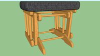 Rocker Footstool