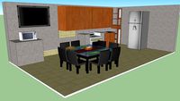 Cocina,Comedor y Comida
