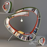 Creative Bookworm Bookcase by Atelier 010