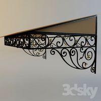 Forged visor